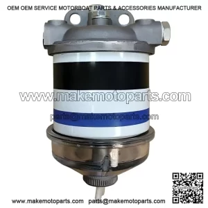 For Massey Ferguson and Ford ÿ Glass Bowl Diesel Fuel Filter Assembly, Replaces C5NE9165C