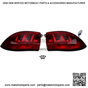 LED Tail Light Assembly for Club Car Precedent & Tempo (2004-Up) | Replaces OEM #102529001 | 12V