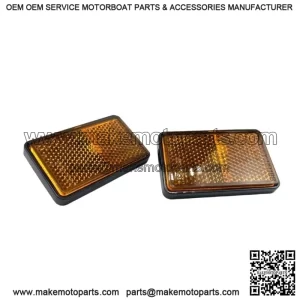 REFLEX FRONT REFLECTOR SET 28012-1003 FOR KAWASAKI KZ550 KZ750 KZ1000 KZ1300