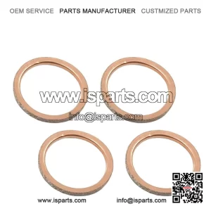 YAMAHA YZFR1 YZF-R1 S M Exhaust Gaskets 4 Pack 2CR-14613-00-00 (2015-2021)