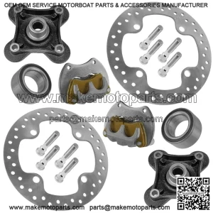 For Suzuki LT-Z400 LTZ400Z Quadsport Z400 2003-14 Front Caliper Brake Disc Pad