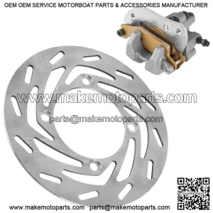 For Yamaha Raptor 700 700R YFM700R 2006-12 Front Left Right Brake Caliper With Disc