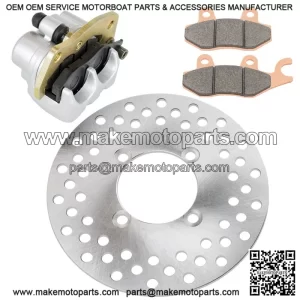 For Yamaha Grizzly 700 YFM700 4x4 2007-26 Front Left Brake Caliper With Disc Rotor