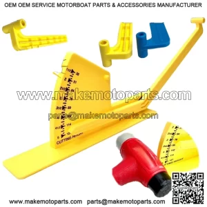 Mower Deck Spindle Blade Leveling Leveler Gauge for Lawnmowers