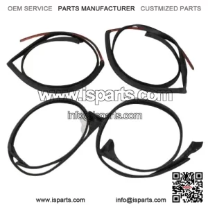Toyota OEM Lexus LS430 01-06 Front Door Upper & Rear Door Weatherstrip Set