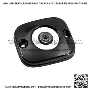 Front Brake Master Cylinder Black Cover ?C Fits Harley Dyna FXD Touring Glide