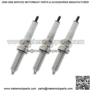 3-Pack NGK LMAR9A-9 Spark Plugs for 2021-2026 Yamaha MT09 MT 09 SP TRACER 9 XSR R9