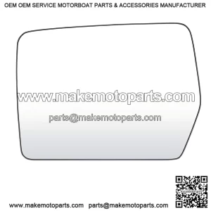 Heated Driver Side View Mirror Glass - Replacement for 2004-2014 Ford F150 - Replaces 4L3Z-17K707-DB