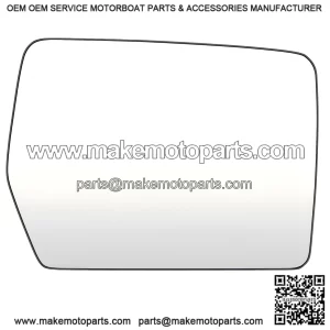 Heated Passenger Side View Mirror Glass - Replacement for 2004-2014 Ford F150 - Replaces 4L3Z-17K707-DA