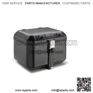 Black Aluminium 46L Top Case for QJ MOTOR SRT 600 SX (2024) - Motorcycle Storage
