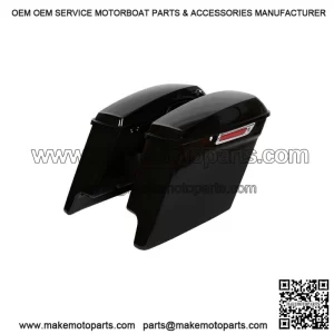 Stretched Extended Hard Saddlebag ?C 5" for Harley Davidson Touring Road King 14-24