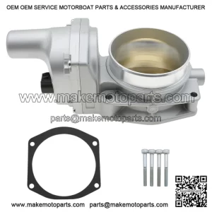 90mm Gold Bore Throttle Body for Chevrolet Camaro Corvette with LS3 LS7 L99 Engine
