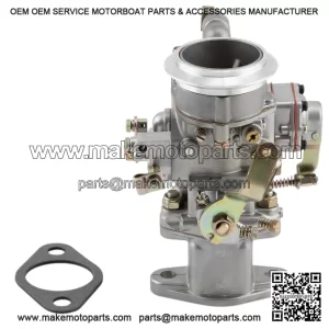 Complete 1 Barrel Carburetor & Kit for 1955-1975 Jeep Willys CJ5 & CJ6 (Part # 923808)