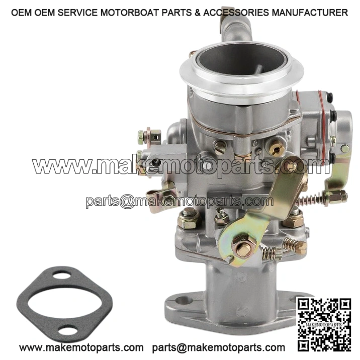 Complete 1 Barrel Carburetor & Kit for 1955-1975 Jeep Willys CJ5 & CJ6 (Part # 923808)