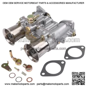 NEW Aluminum Generator Carburetor with Two Gaskets - Compatible with 48IDA 19030.018 ROD
