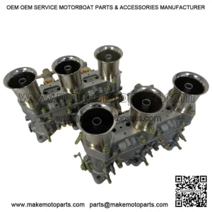 Pair of Porsche Weber 46 IDA Carburetors for Porsche 911, 906, and 914-6 Models