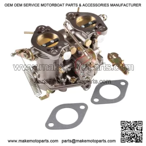 Porsche Solex Style 40 PII-4 Left Side Carburetor for 356B, 356C, 912 (1960-1970) 616 Engine