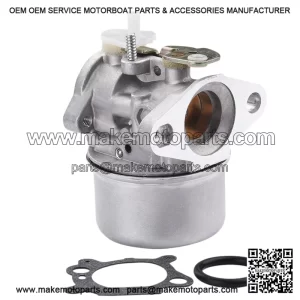 Carburetor with Gasket & Choke for Lawn Mower - Replaces 497586, 499059