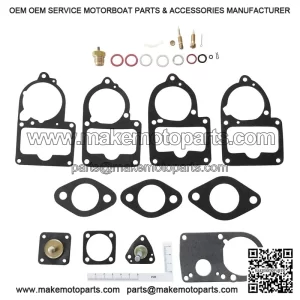Solex Carburetor Repair Kit with Gasket Set for VW Beetle - Fits Solex 30, 31, 34 PICT