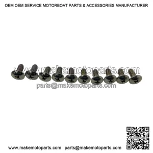 10 Pcs Front Door Hinges Screws for Suzuki SJ413 SJ410 Samurai Sierra Drover