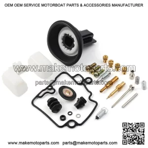 CVK24 Acceleration Pump Carburetor Repair Kit with Diaphragm and Plunger Set