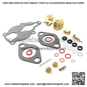 Carburetor Kit and Float for Zenith Wisconsin Engine VH4D VHD TJD Replaces LQ39