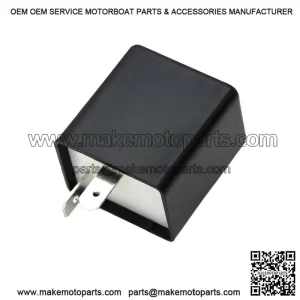 2 Pin 12V LED Turn Signal Flasher Relay ?C Blinker Fix for Honda Grom 125 2015-20