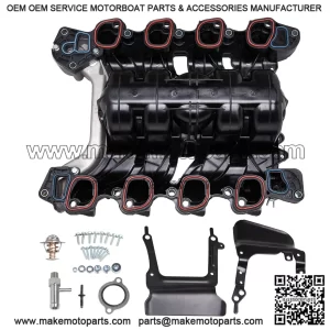 Engine Intake Manifold 615-375 for Ford F-150 2007-2008, Ford Lobo 2007-2011, Ford E-150 2007-2008, Ford E-250 2007-2008 ?C 4.2L 4.6L 5.4L 6.2L V6 V8 ?C Replaces 7L3Z-9424-F, 019495456162