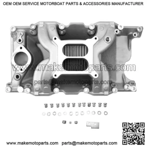 318 Intake Manifold ?C Dual Plane Replacement for 1967-2003 Chrysler LA Magnum 318 340 360 5.2/5.9L Small Block ?C Air Gap Intake Manifold 55026, 85026, DM-3812