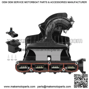 Intake Manifold with Runner Control Valve and MAP Sensor ?C Compatible with Chrysler, Dodge, Jeep Vehicles ?C Avenger, Caliber, Compass, Journey, Patriot, Sebring 2007-2017 ?C 2.4L 2.0L 1.8L