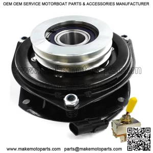 AM104238 Billet Pulley Electric PTO Clutch & AM39489 PTO Switch Set