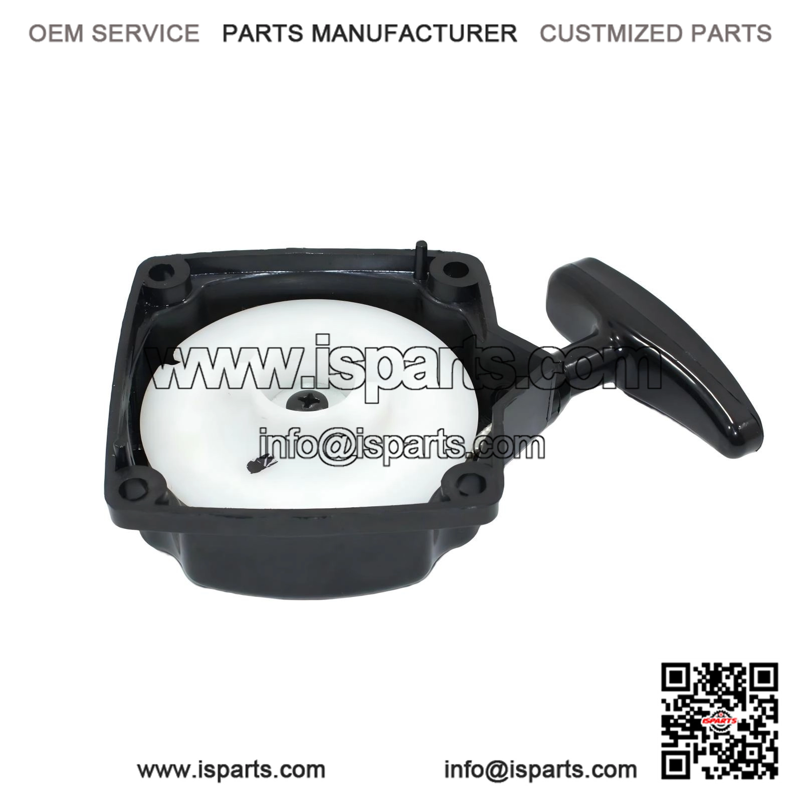 Pull Start Starter for 33cc, 43cc, and 49cc 2-Stroke Scooters, Pocket Bikes, ATVs, Dirt Quads, and Mini Bikes.