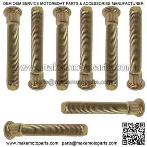 Polaris RZR S 800 EFI 2009-2014 8-Studs Front Wheel Hub Studs
