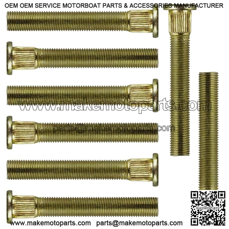 Polaris RZR S 800 EFI 2009-2014 8-Studs Front Wheel Hub Studs - Image 4