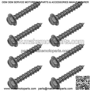 Polaris Clutch Cover Mounting Screw M6x35 Qty 8 7519330 Screw Bolts