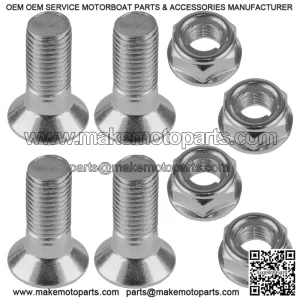 Honda Sportax 300 TRX300EX 1993-2009 4x Rear Wheel Axle Sprocket Bolt & Nut