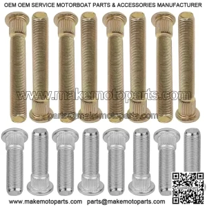Polaris RZR 800 EFI EPS 2008 2009-2014 16 Studs Front Rear Wheel Hub Studs