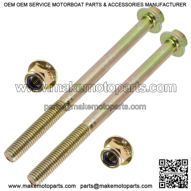 Polaris 7518467 7547313 x2 Rear Bearing Carrier Lower Bolt & Nut