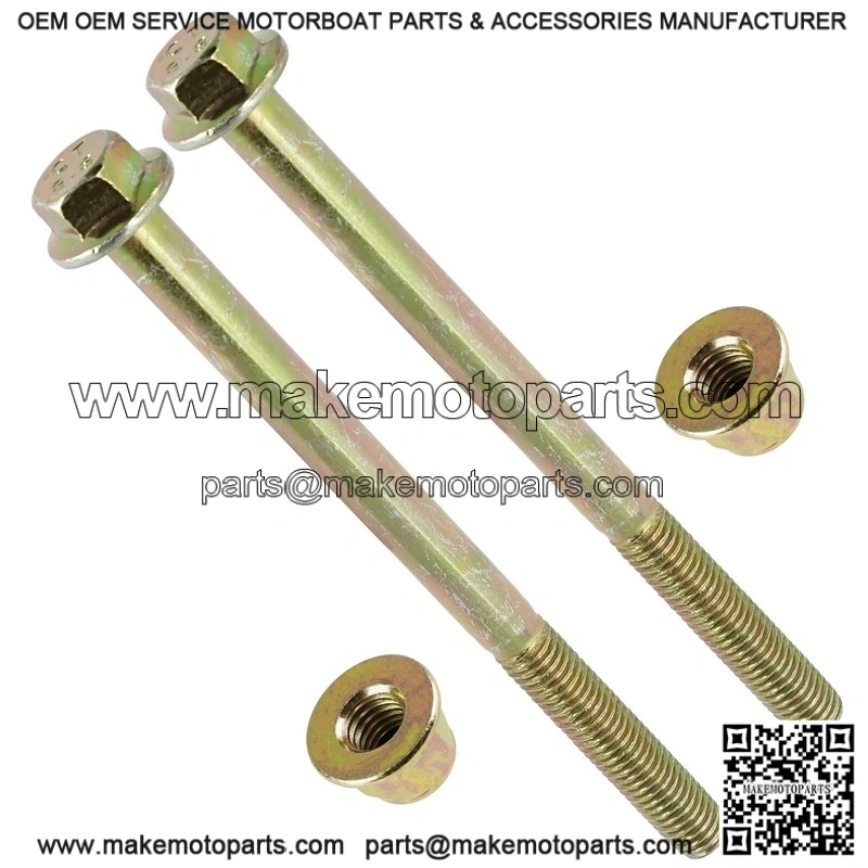 Polaris 7518467 7547313 x2 Rear Bearing Carrier Lower Bolt & Nut - Image 4