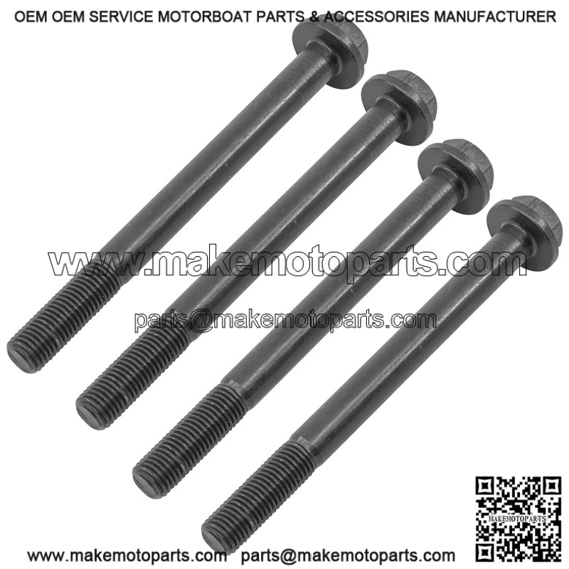 Polaris 7518566 7519365 M10-1.25 x 122 mm Hex Flange Bolts Screw