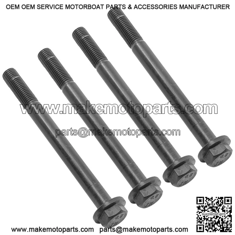 Polaris 7518566 7519365 M10-1.25 x 122 mm Hex Flange Bolts Screw - Image 3