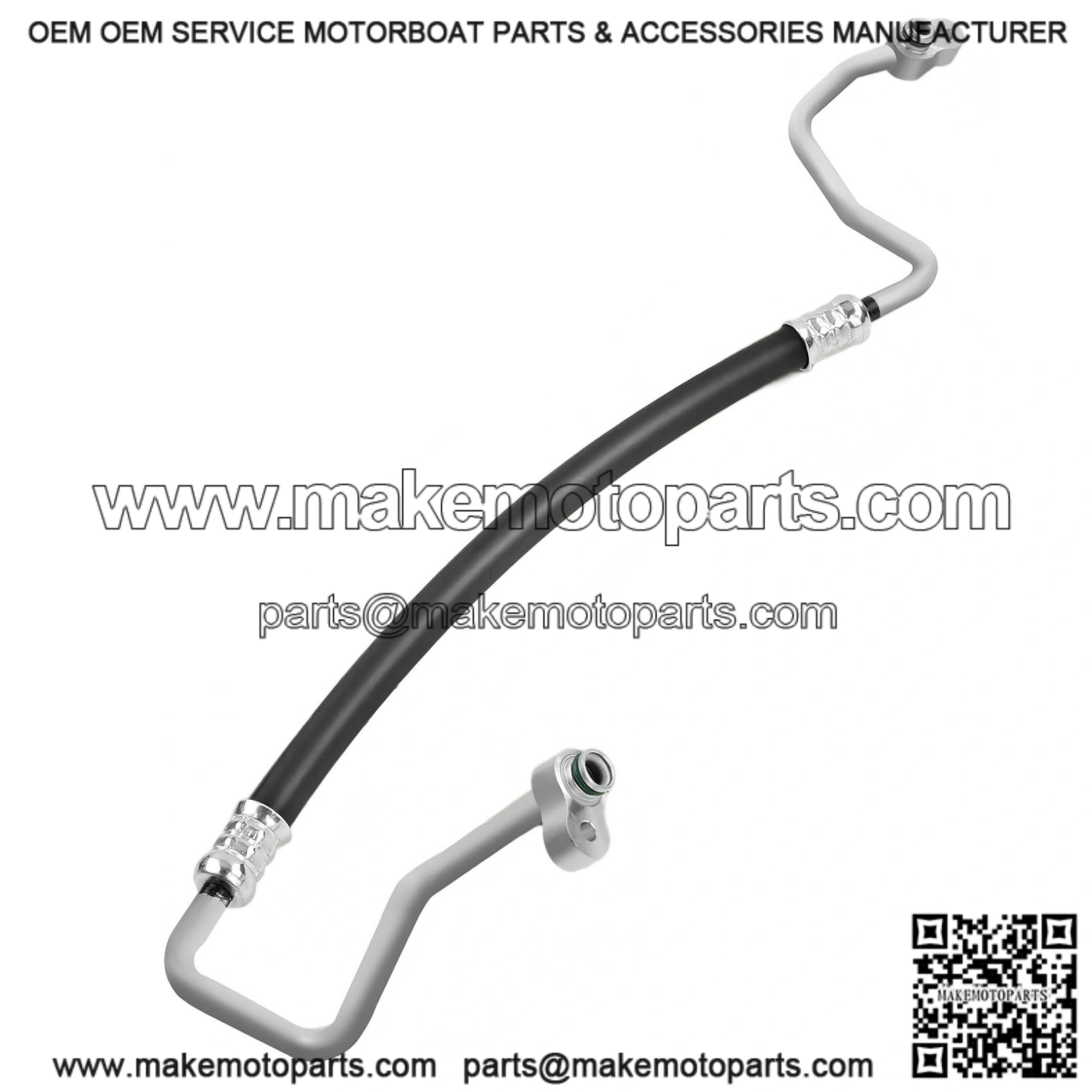A/C Discharge Line Hose Assembly for Honda CR-V 2007-2011 2.4L, Compressor to Condenser