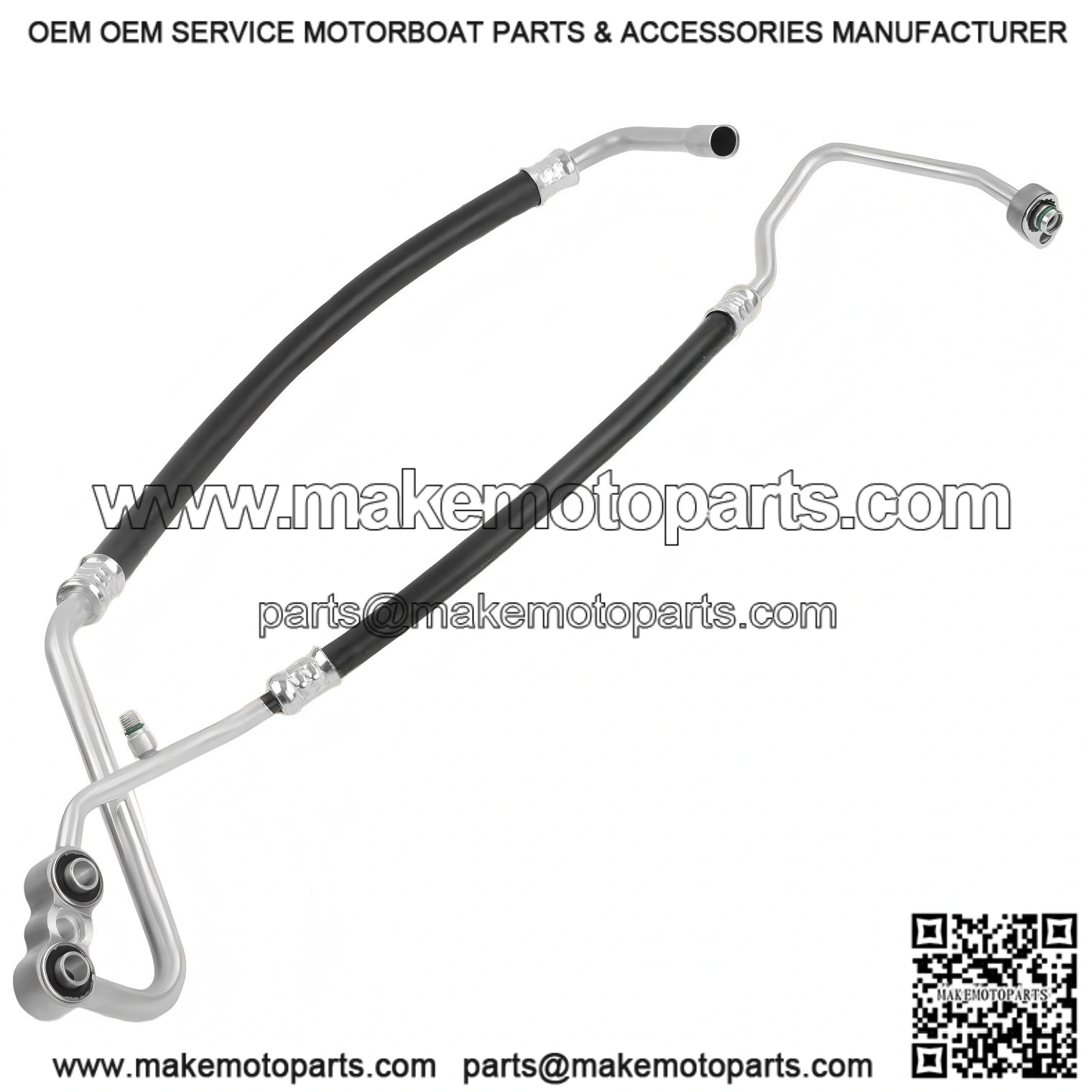 A/C Suction & Discharge Line Hose Assembly for Dodge Ram 2500 2006-2009 & Ram 3500 2006-2007, 5.9L 6.7L, Diesel