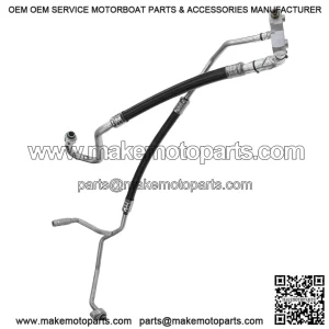 A/C Suction & Discharge Line Hose Assembly for Ford F-250 Super Duty, F-350 Super Duty, F-450 Super Duty, F-550 Super Duty 2003-2007, & Excursion 2003-2005, V8 6.0L, Diesel