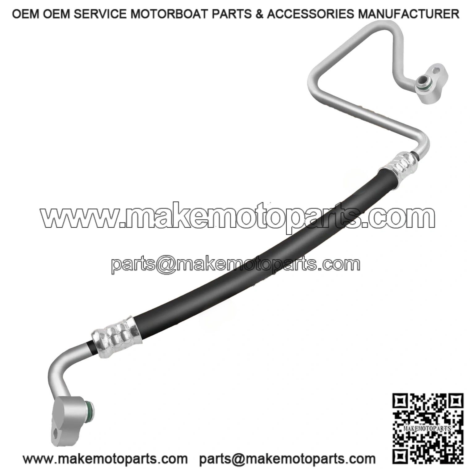 A/C Discharge Line Hose Assembly for Honda Civic 2006-2011, 1.8L, Compressor to Condenser