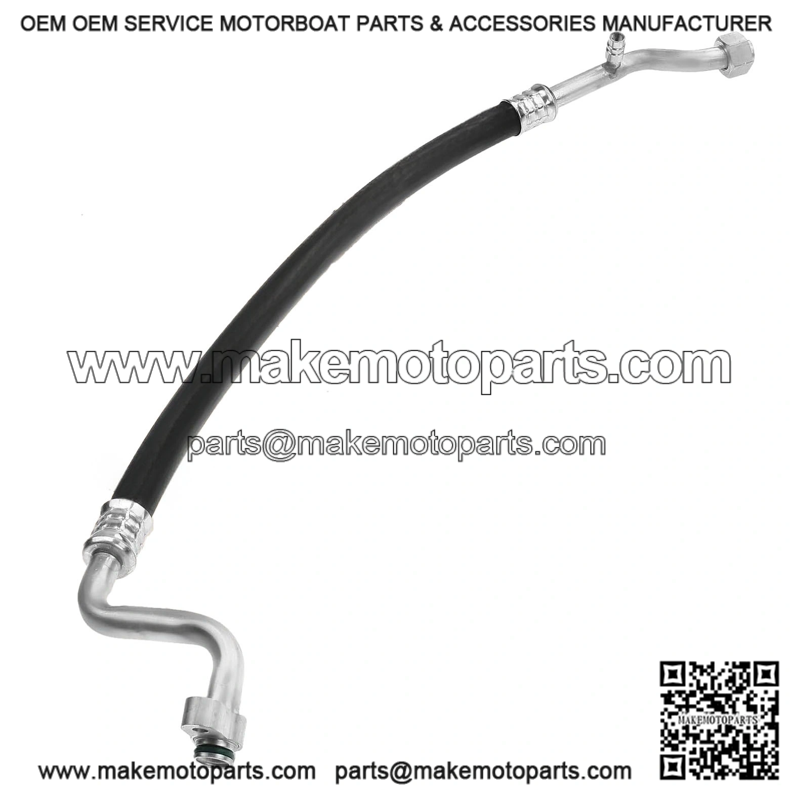 A/C Suction Hose Assembly for Honda Civic 2006-2011, L4 1.8L, Low Pressure - Compressor to Evaporator