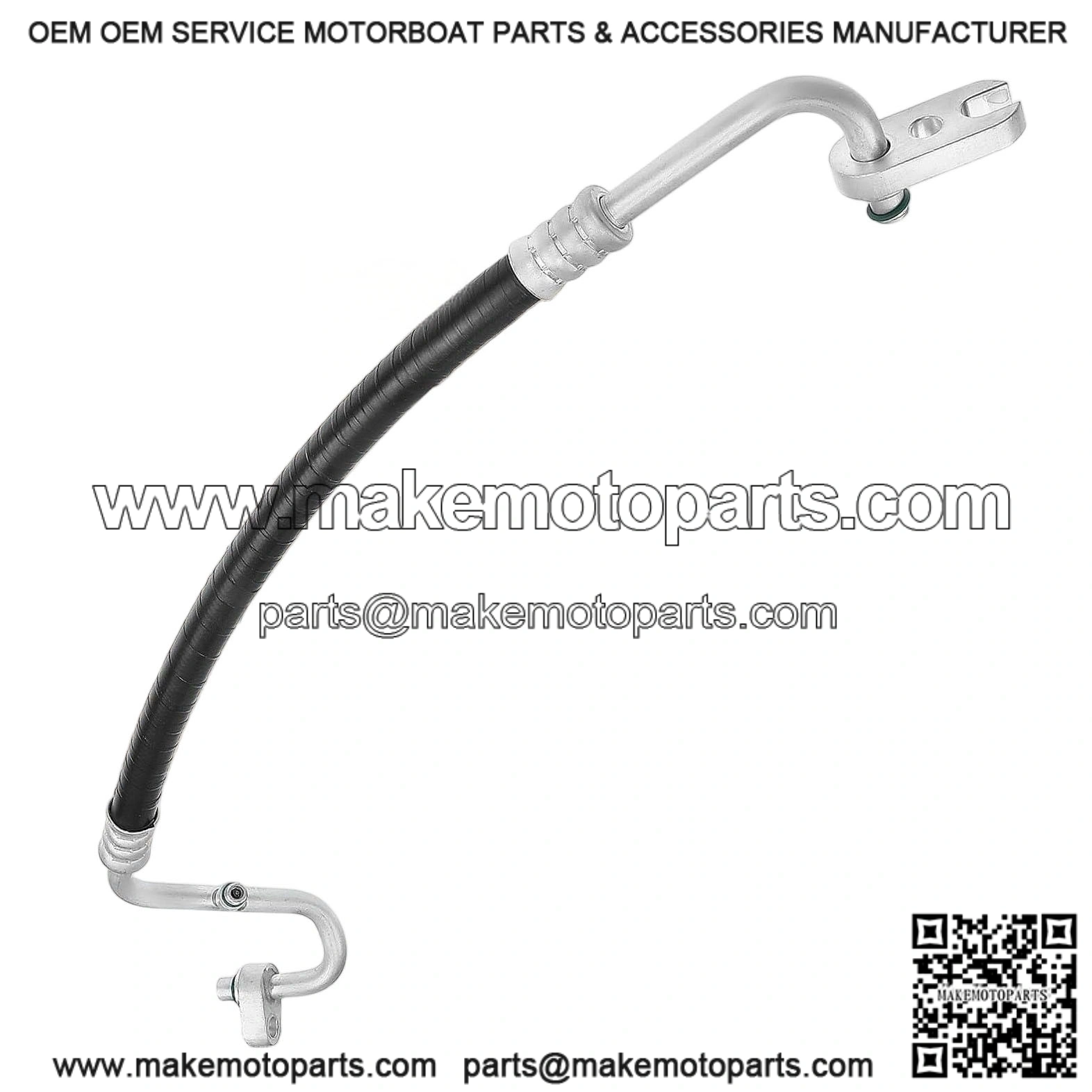 A/C Discharge Line Hose Assembly for Chevrolet Traverse 2009-2012 & GMC Acadia 2007-2012 & Buick Enclave 2008-2012 & Saturn Outlook 2007-2010, Compressor to Condenser