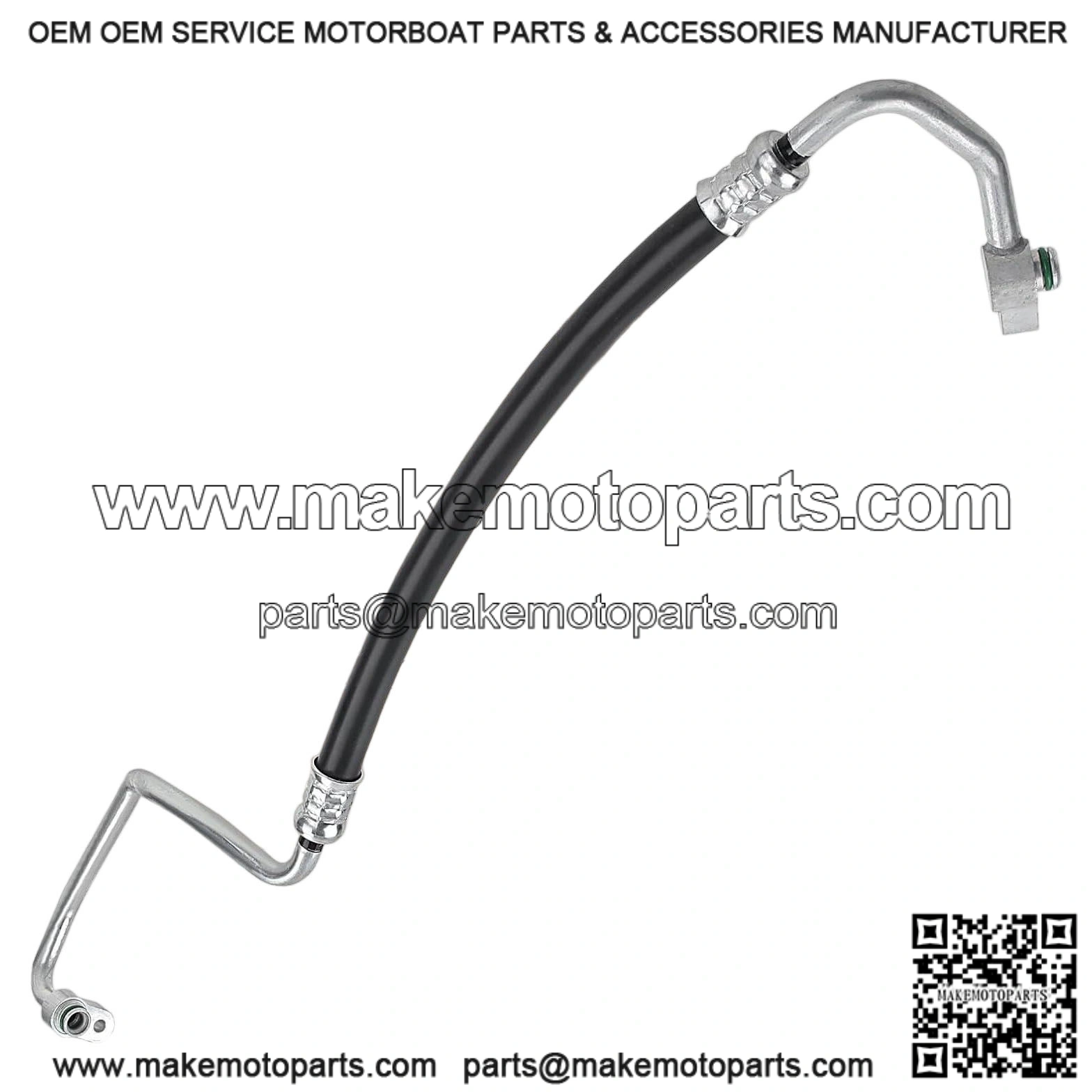 A/C Discharge Line Hose Assembly for Honda Accord 2013-2017, 2.4L, Compressor to Condenser