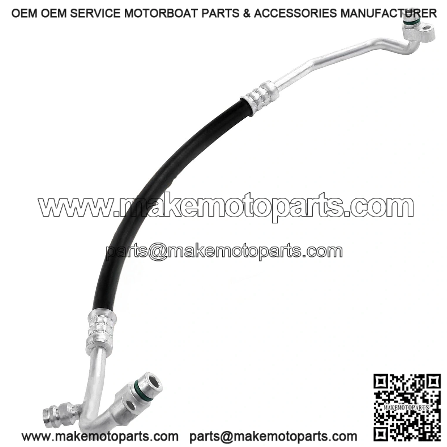 A/C Discharge Line Hose Assembly for Subaru Impreza 2012-2016, Crosstrek 2016-2017, XV Crosstrek 2013-2015, 2.0L, Compressor to Condenser
