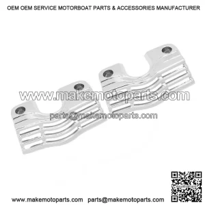 Chrome Slotted Head Bolt Spark Plug Cover ?C Fit Harley Twin Cam 1999-16
